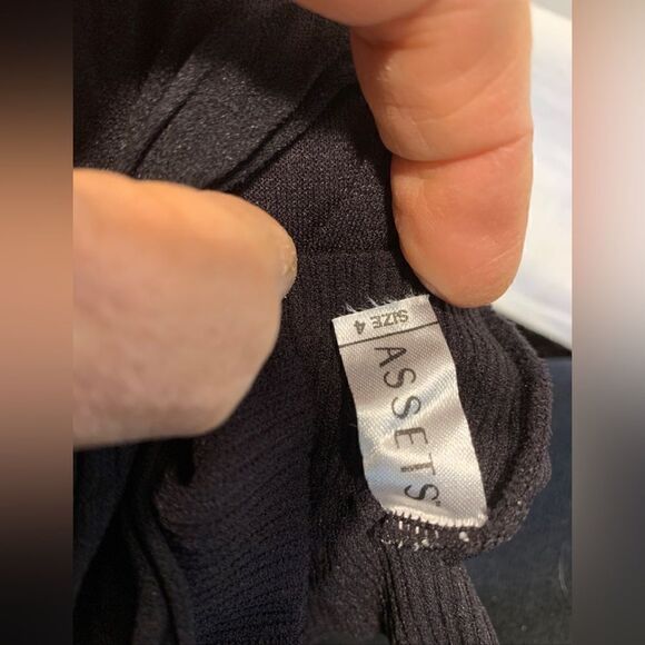 Spanx Assets sz 4 Black Textured Diamond NetTights Style 2404 NWT lot of 5 - Picture 13 of 13